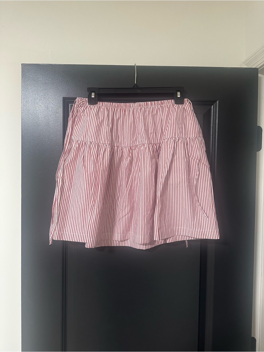 Target Pink and White Striped Mini Skirt